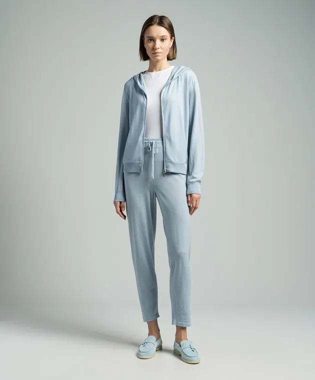 Babe Pay Pls Blue sports suit made of wool
