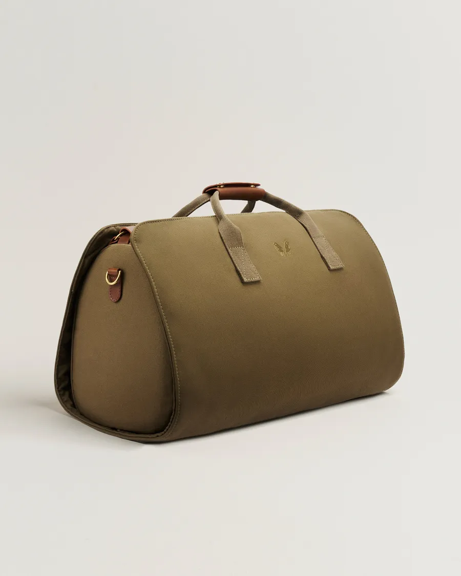 Bennett Winch Canvas Suit Carrier Holdall Olive