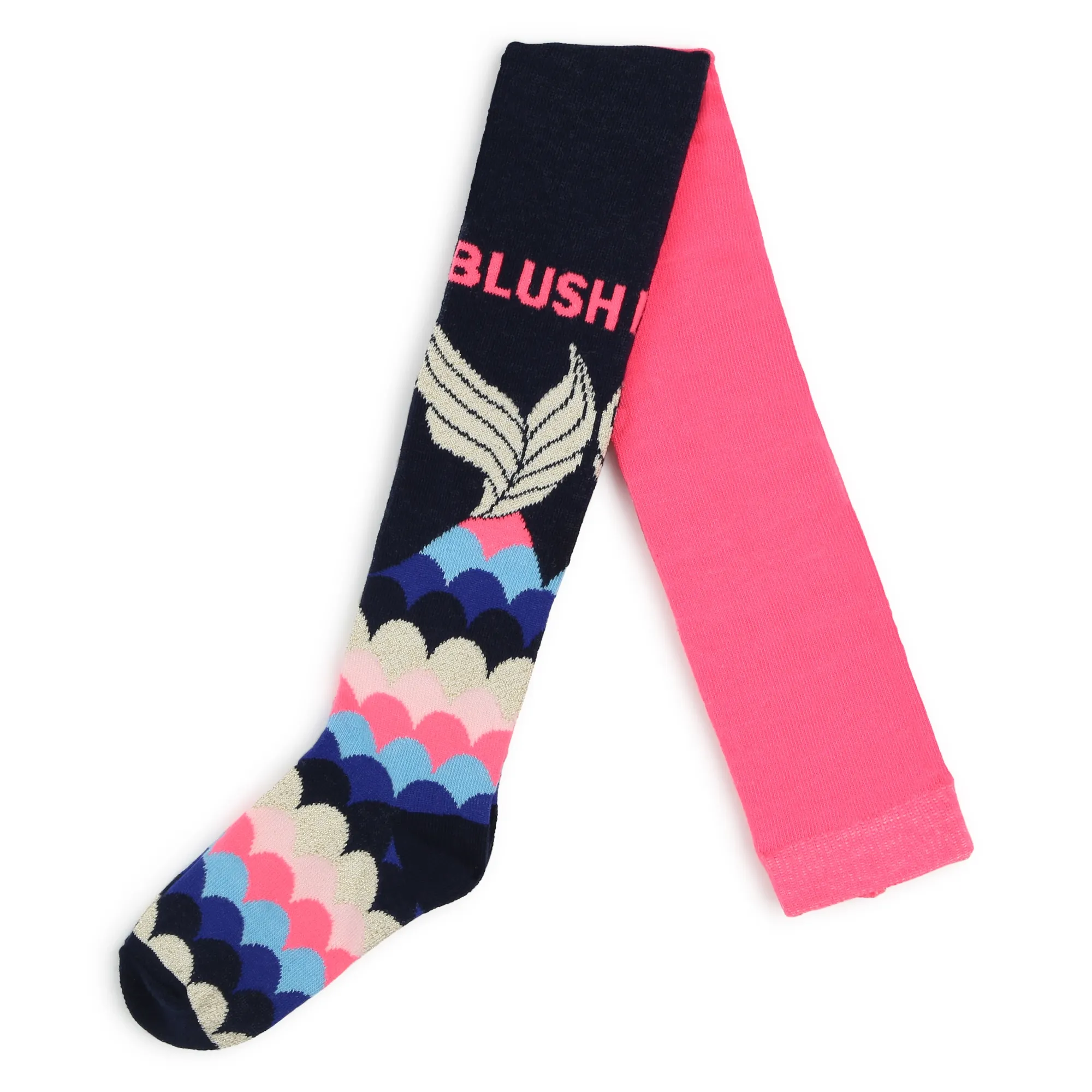 BILLIEBLUSH Leotardos con estampado sirena
