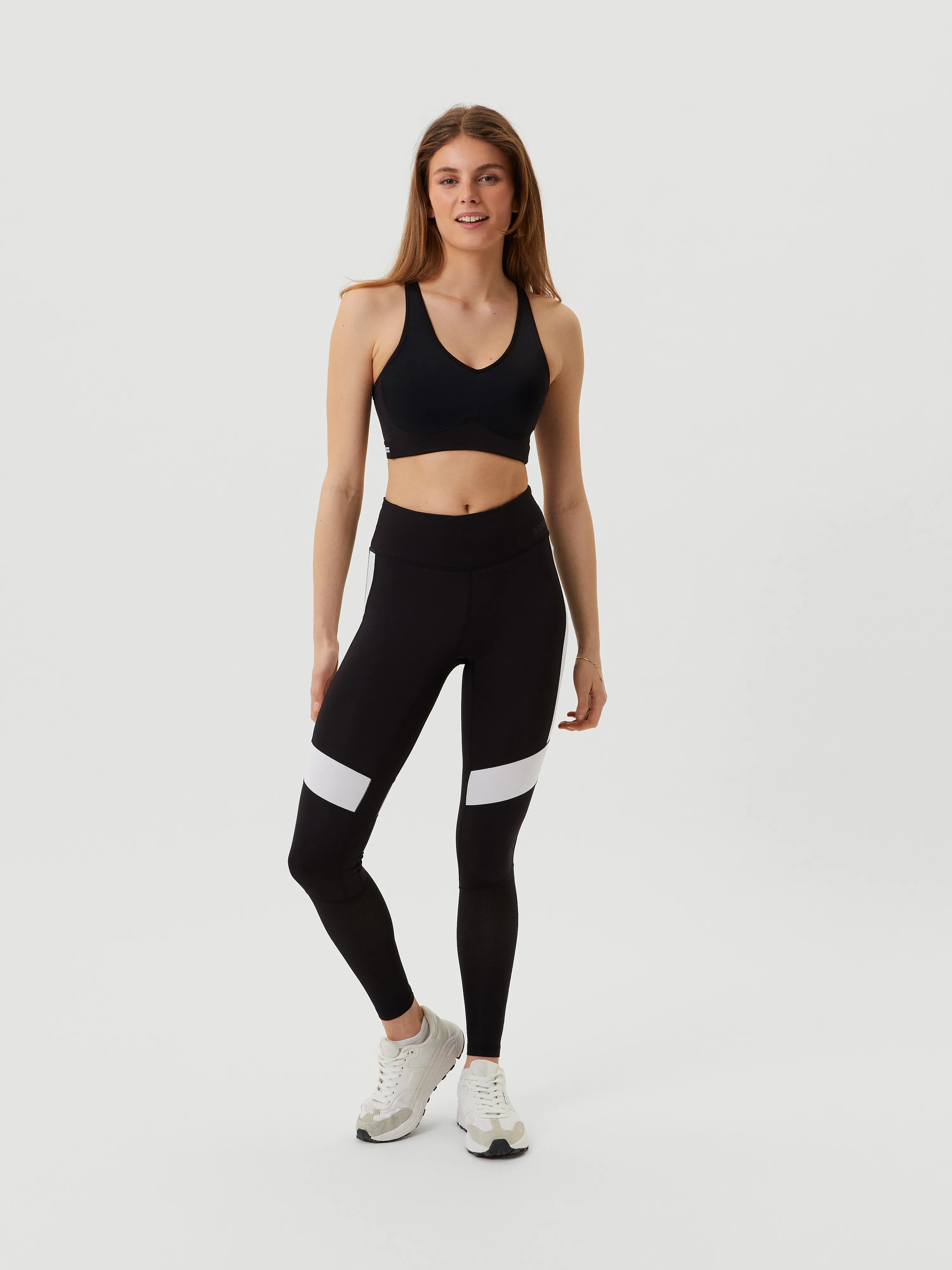 Borg High Waist Block Tights