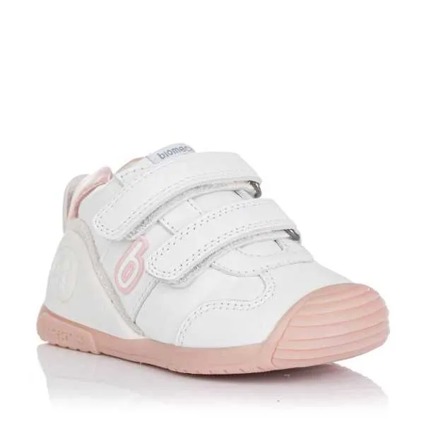 Botita deportivo piel velcros Biomecanics 221001-B