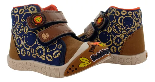 Bubble Gummers Tenis Botita Dibujos Tela Niños Bebes 82105