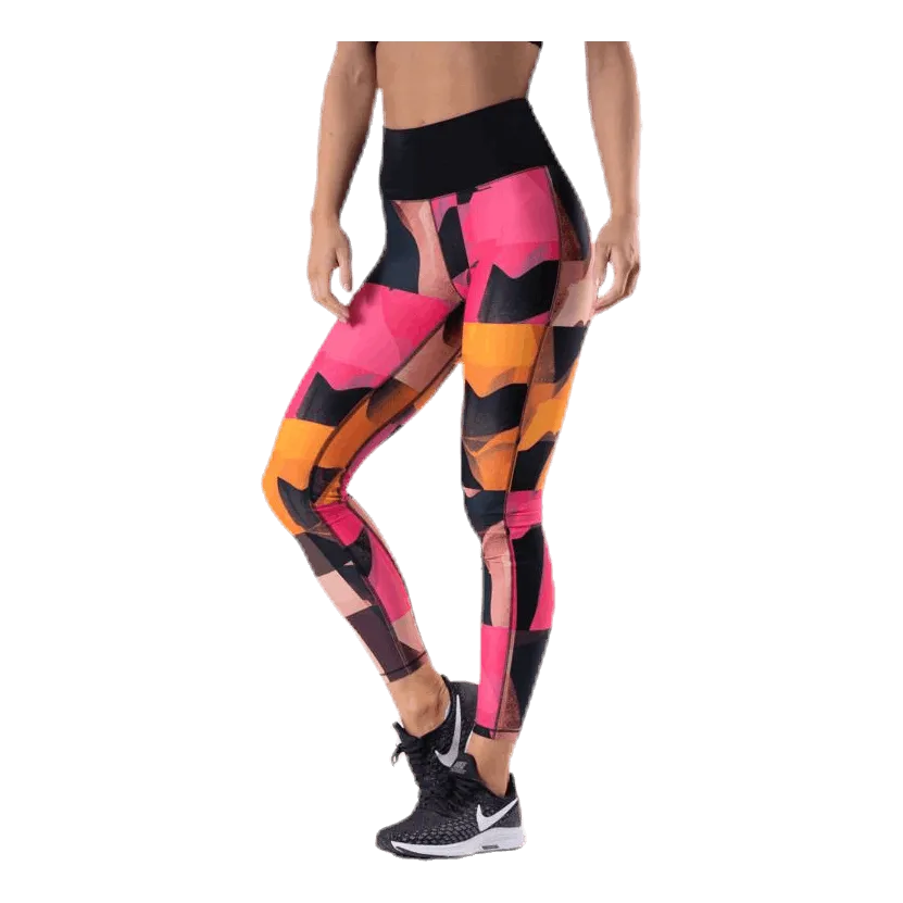 Casall Better High Waist 7/8 Tights Patterned