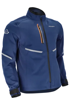 Chaqueta de Cross Acerbis X-Duro W-Proof Azul-Naranja