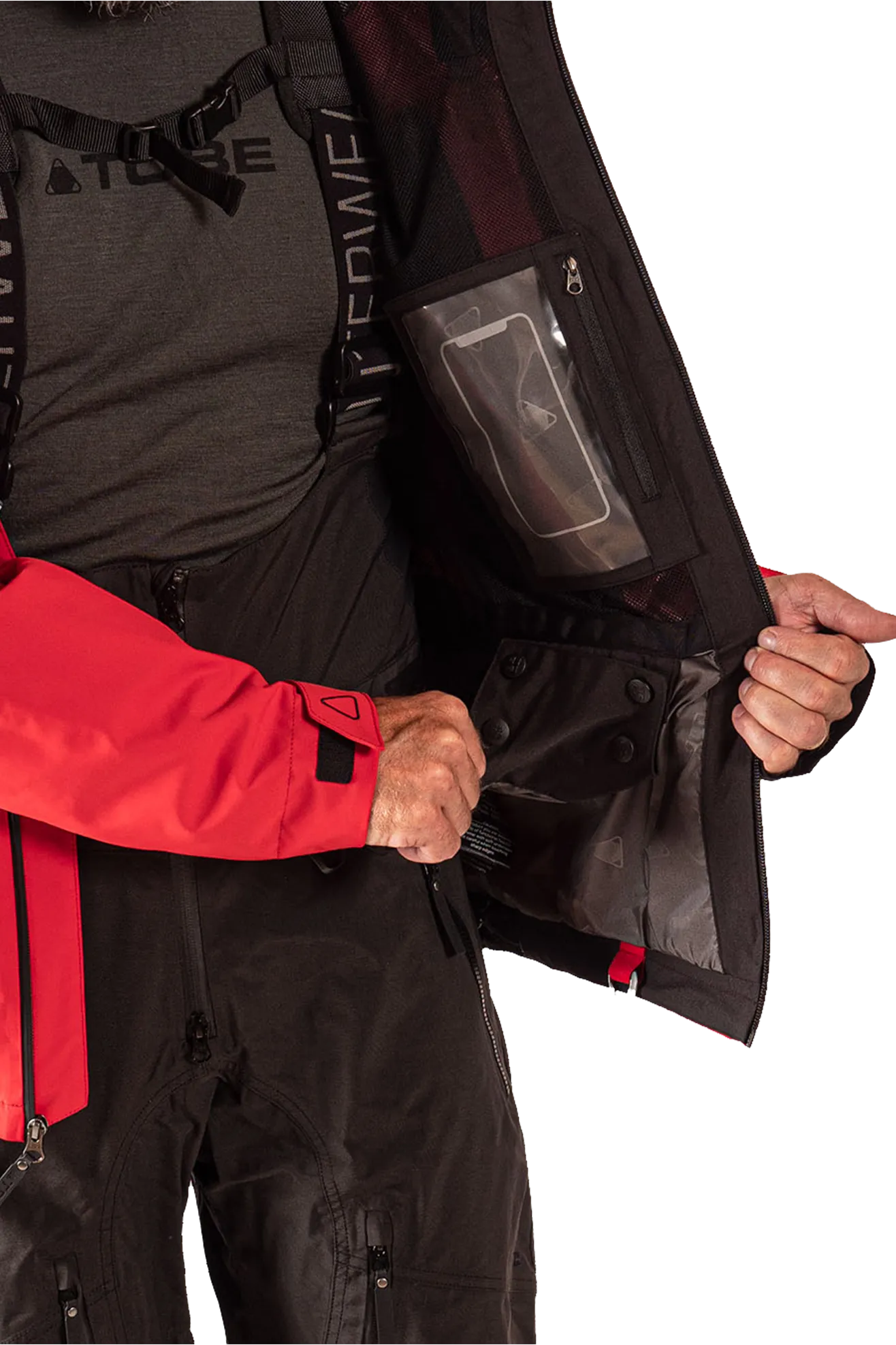 Chaqueta TOBE Macer Roja 