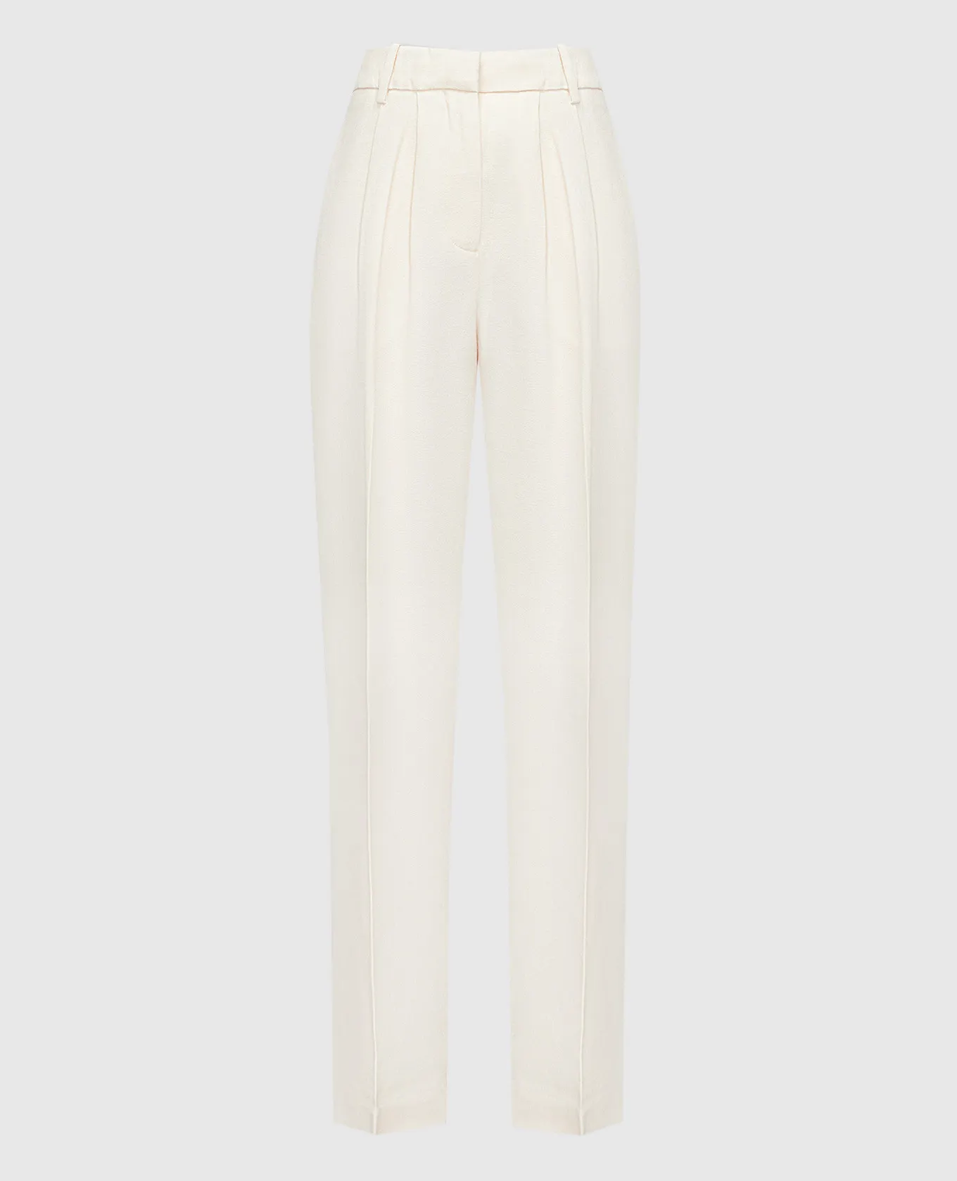 CO White pants with snaps