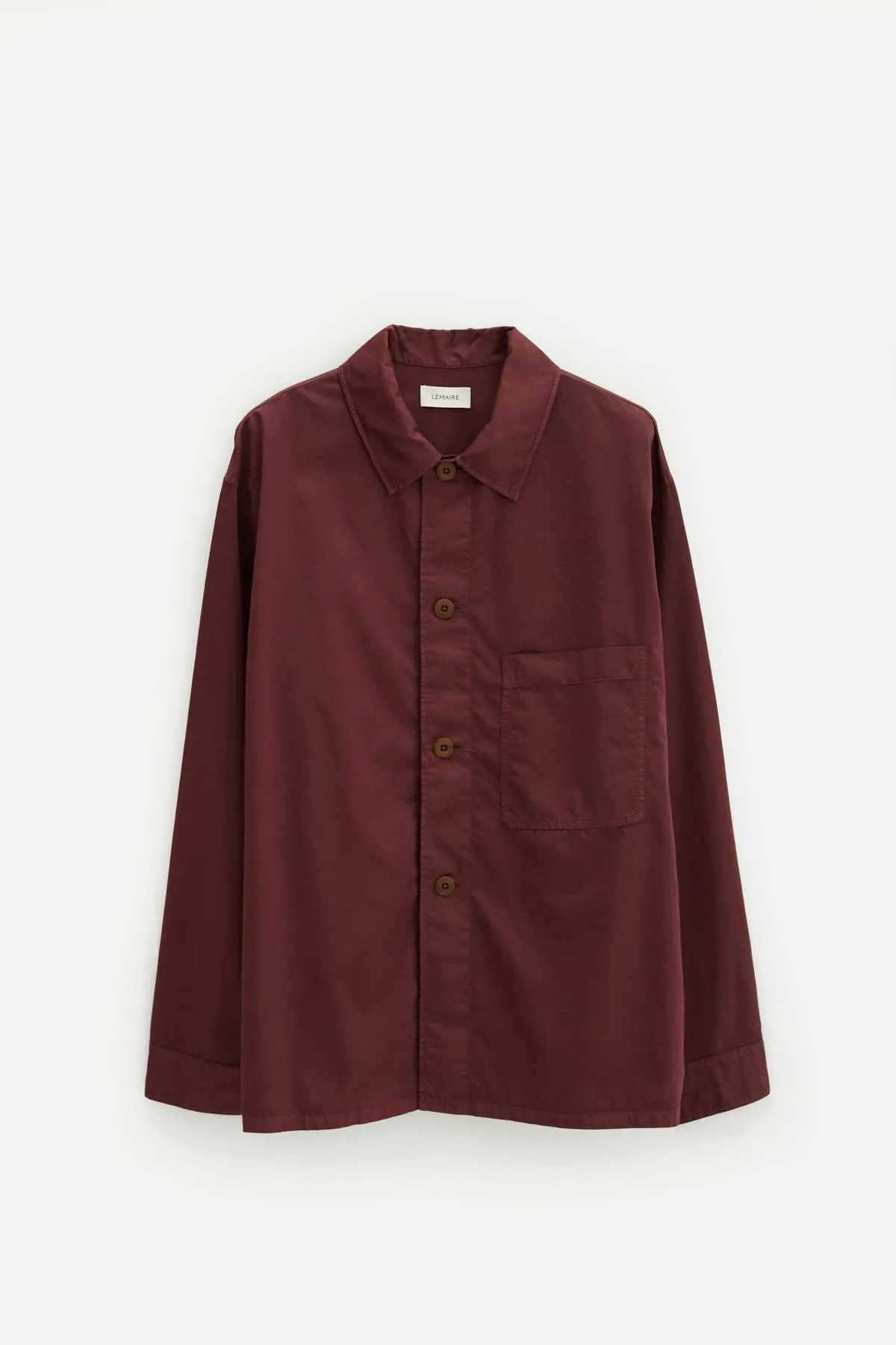 LEMAIRE COCOA BEAN LS PYJAMA SHIRT