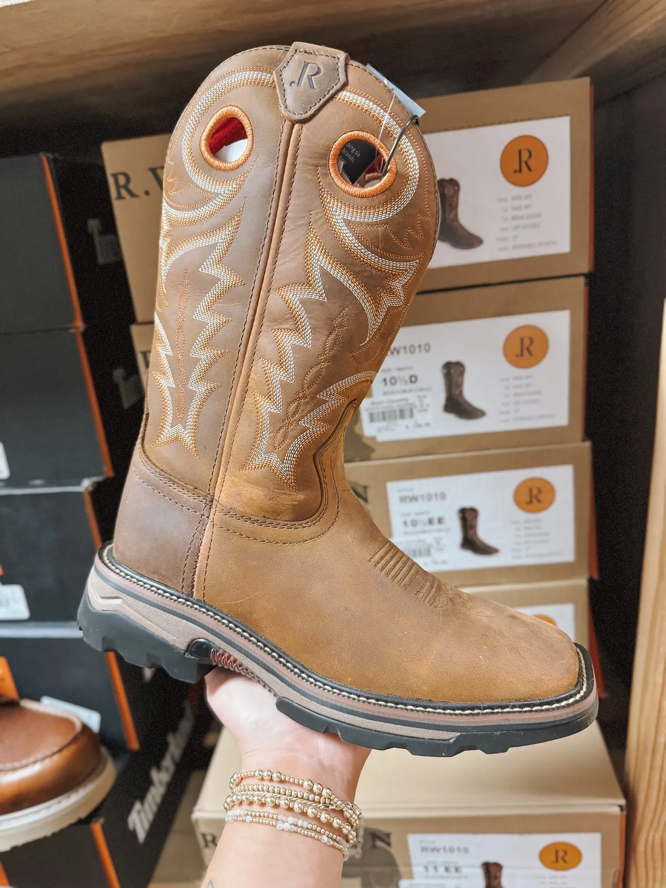 Men's R. Watson Hazel Bay Cowhide Work Boots-