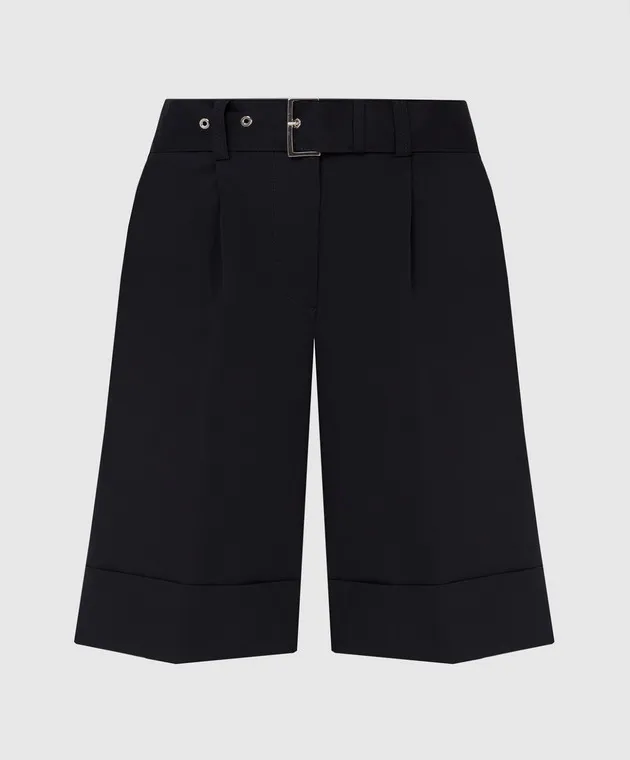 Peserico Navy Bermuda shorts