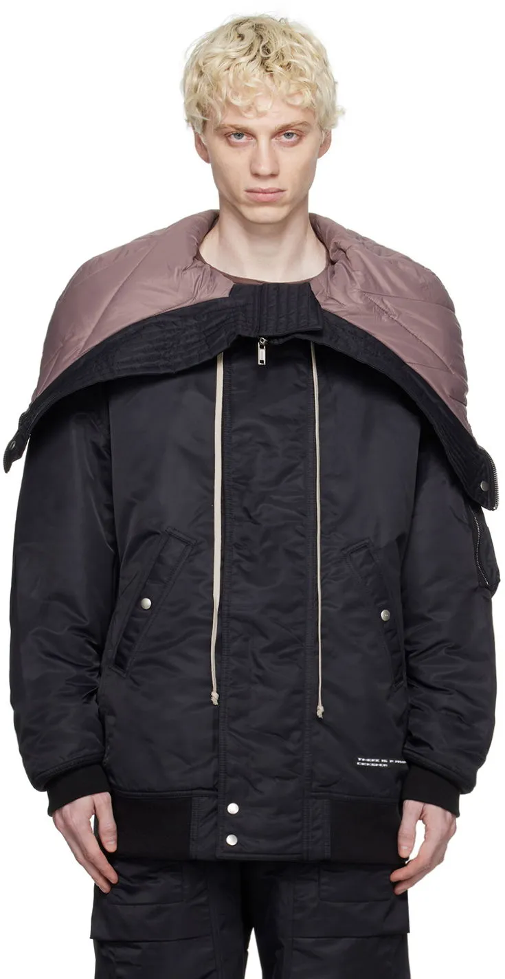 Rick Owens DRKSHDW Hooded Bomber Jacket
