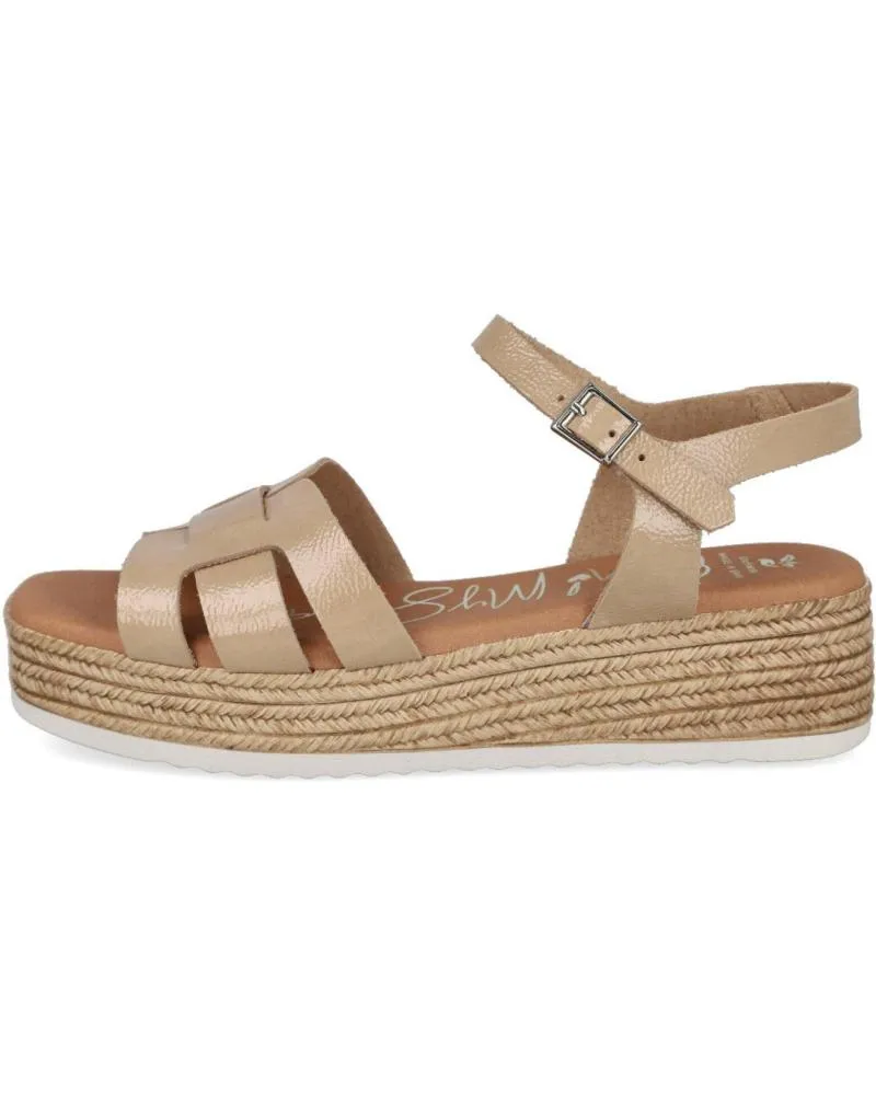 Sandalias OH MY SANDALS  de Mujer 5439 SANDALIAS DE CUNA CORRIDA DE MUJER  DUNA CAMEL