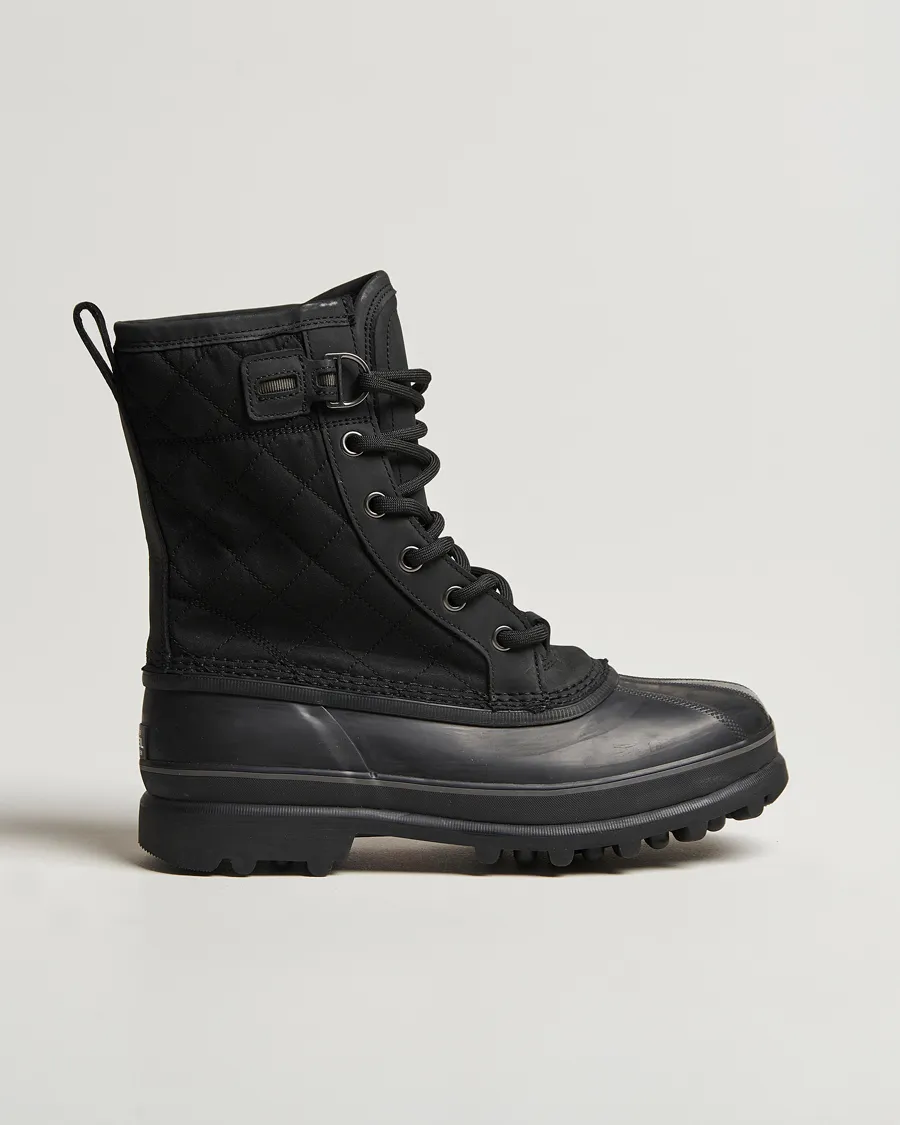 Sorel Caribou Royal WP Canvas Boots Black