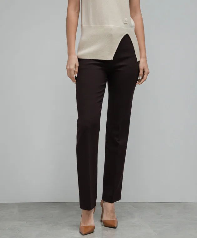 Theory Burgundy pants