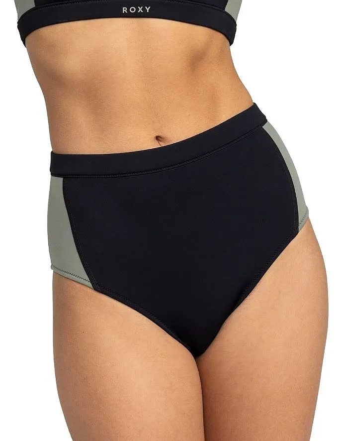 traje de baño Roxy Pro Performance Highwaist - KVJ0/Anthracite - women´s