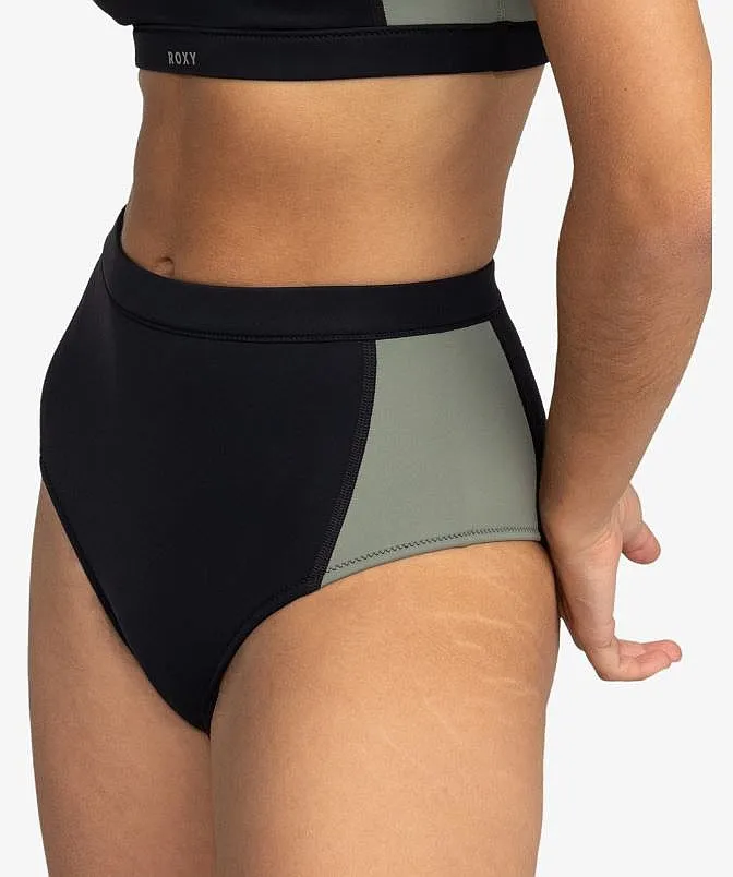 traje de baño Roxy Pro Performance Highwaist - KVJ0/Anthracite - women´s