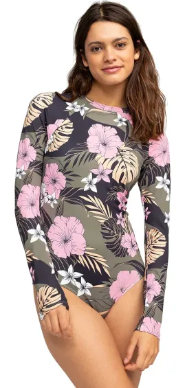 traje de baño Roxy Pro The Overhead Onesie - KVJ9/Anthracite Classic Pro Surf - women´s