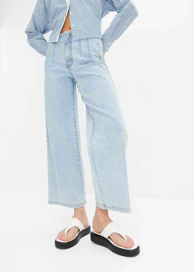 Vaqueros azul hielo denim