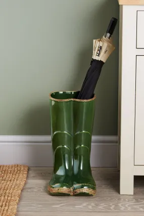 Wellington Boots Umbrella Stand